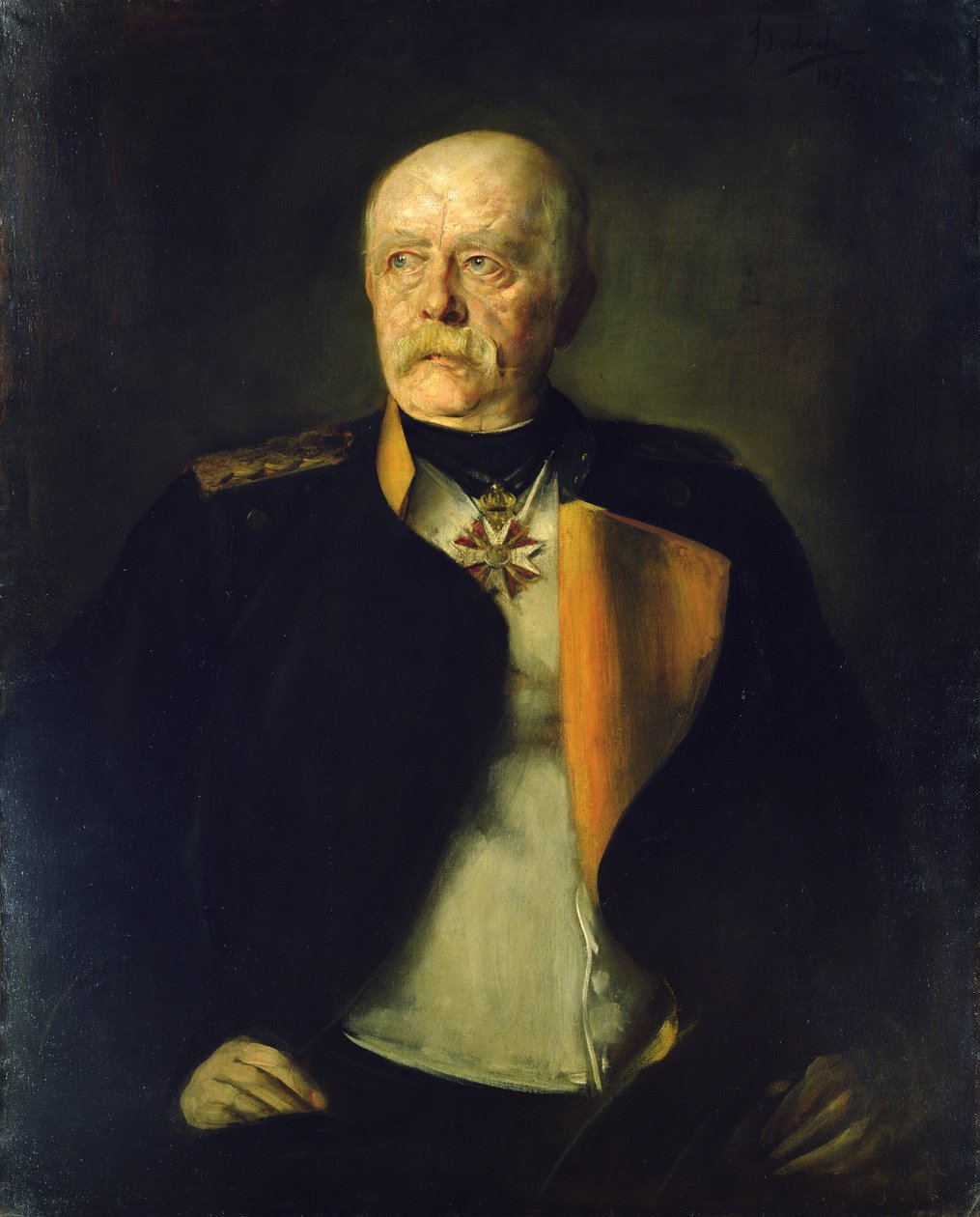 Otto von Bismarck, noin 1890 tekijältä Franz Seraph von Lenbach