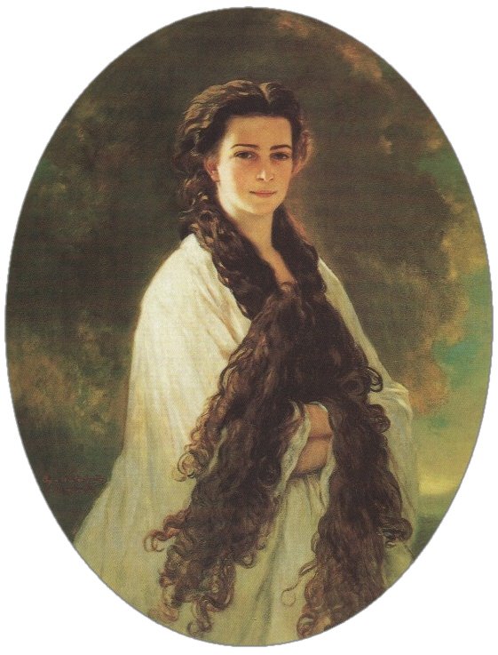 Elisabeth, Kaiserin von Österreich tekijältä Franz Xaver Winterhalter