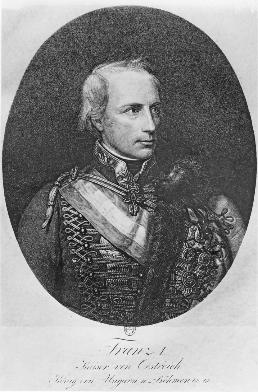 Francis I Itävalta tekijältä Franz Xaver Winterhalter