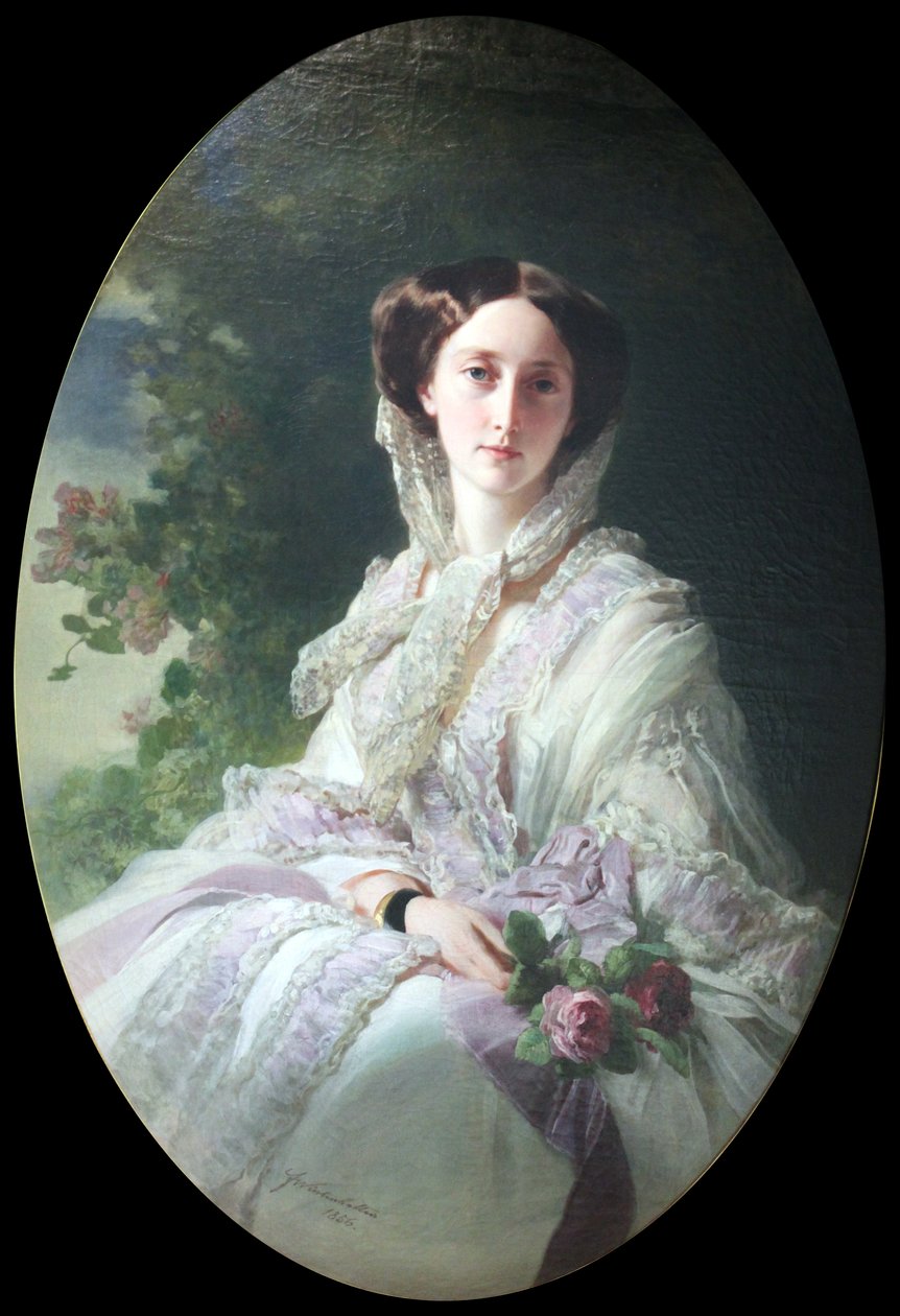 Kronprinzessin Olga von Württemberg (1822-1892) tekijältä Franz Xaver Winterhalter