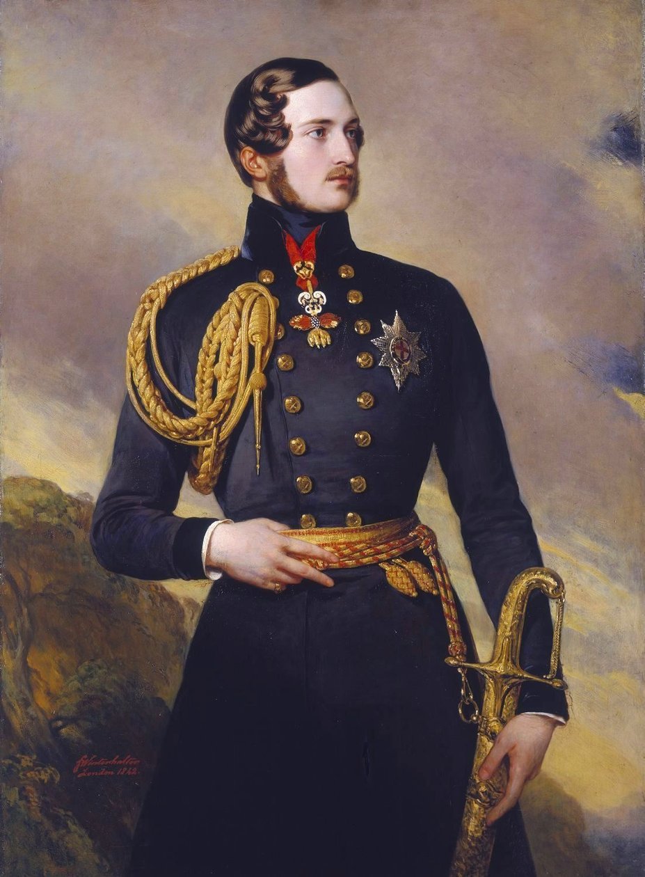 Sachsen-Coburgin ja Gothan prinssi Albert tekijältä Franz Xaver Winterhalter