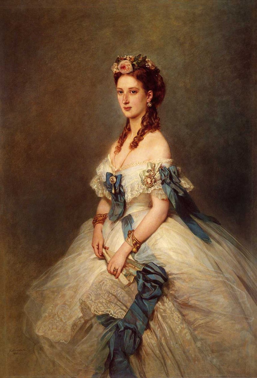 Kuningatar Alexandra Walesin prinsessa tekijältä Franz Xaver Winterhalter