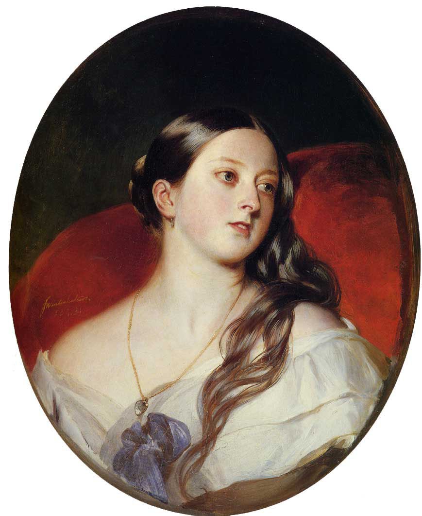 Kuningatar Victoria tekijältä Franz Xaver Winterhalter