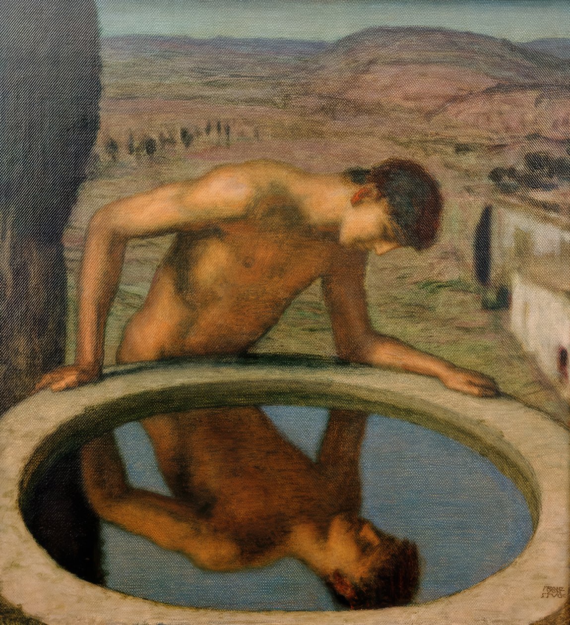 Narziß tekijältä Franz von Stuck