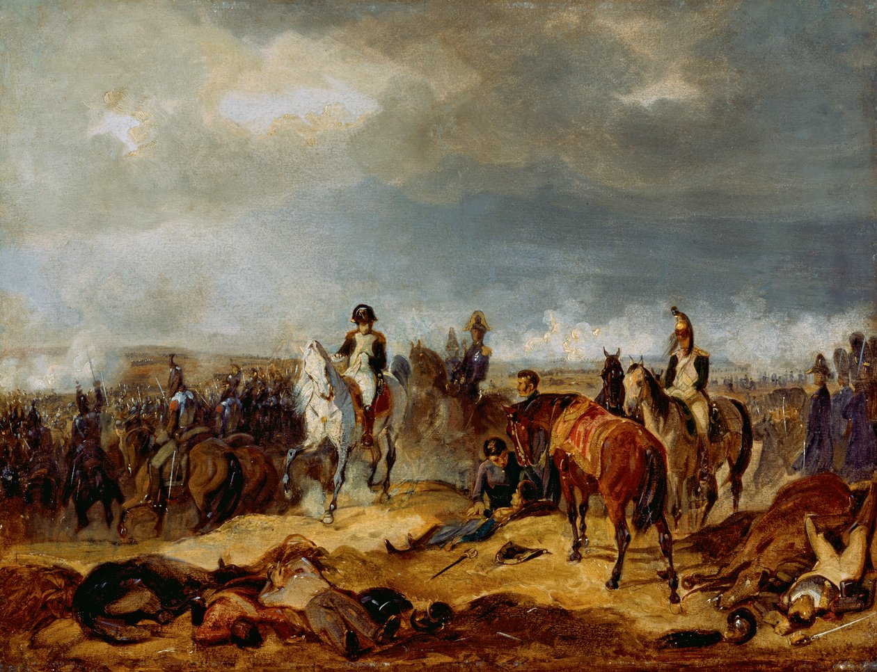 Napoleon taistelukentällä tekijältä Franz Adam