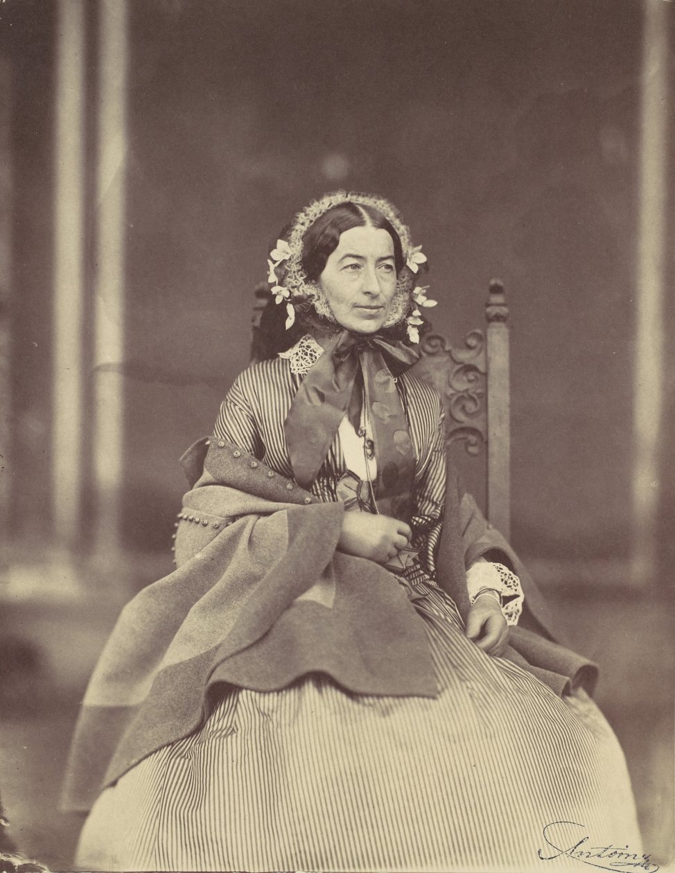 Elisabeth Höusermann, 1850-60-luvut. tekijältä Franz Antoine