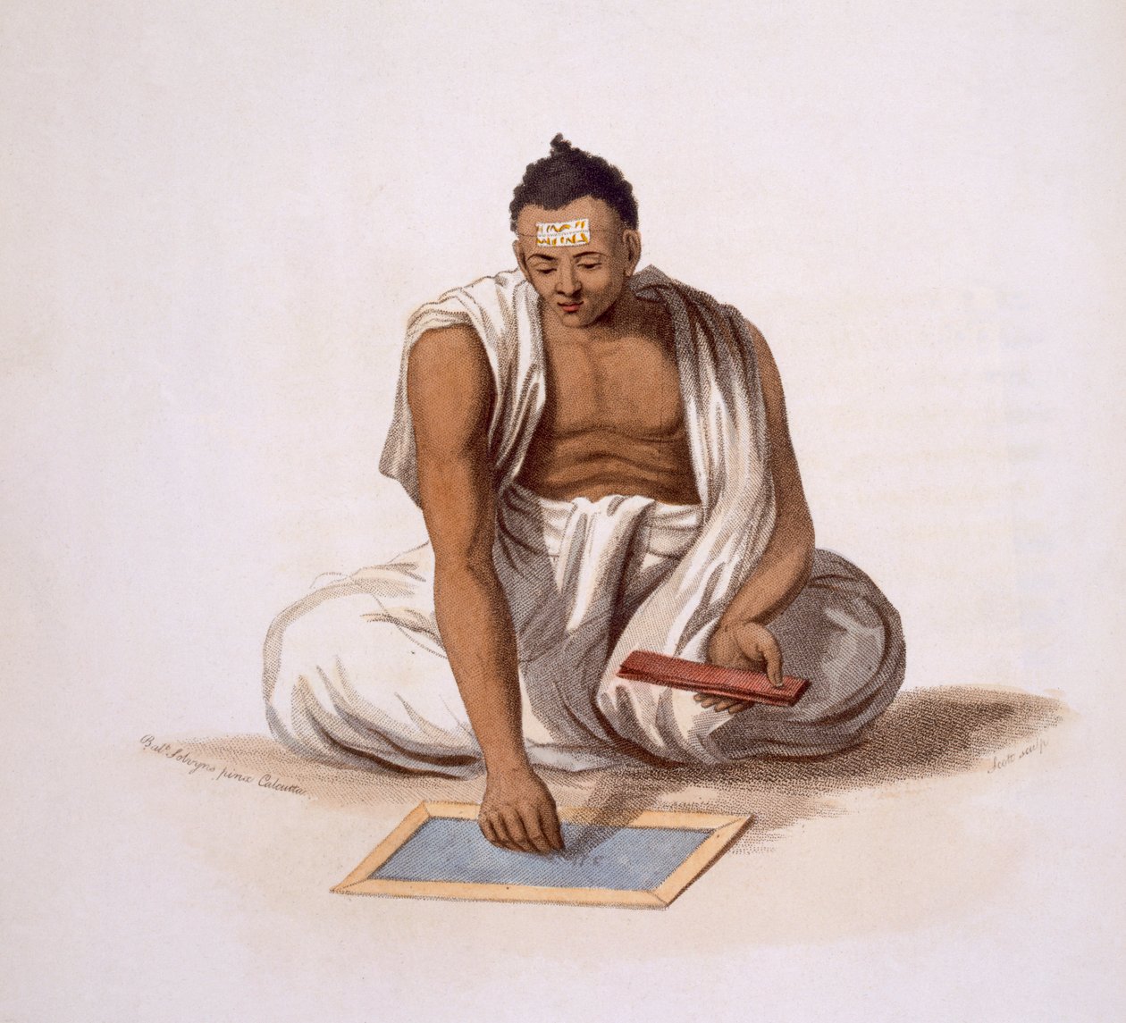 Dyback tai Astrologi, 1804. tekijältä Franz Balthazar Solvyns