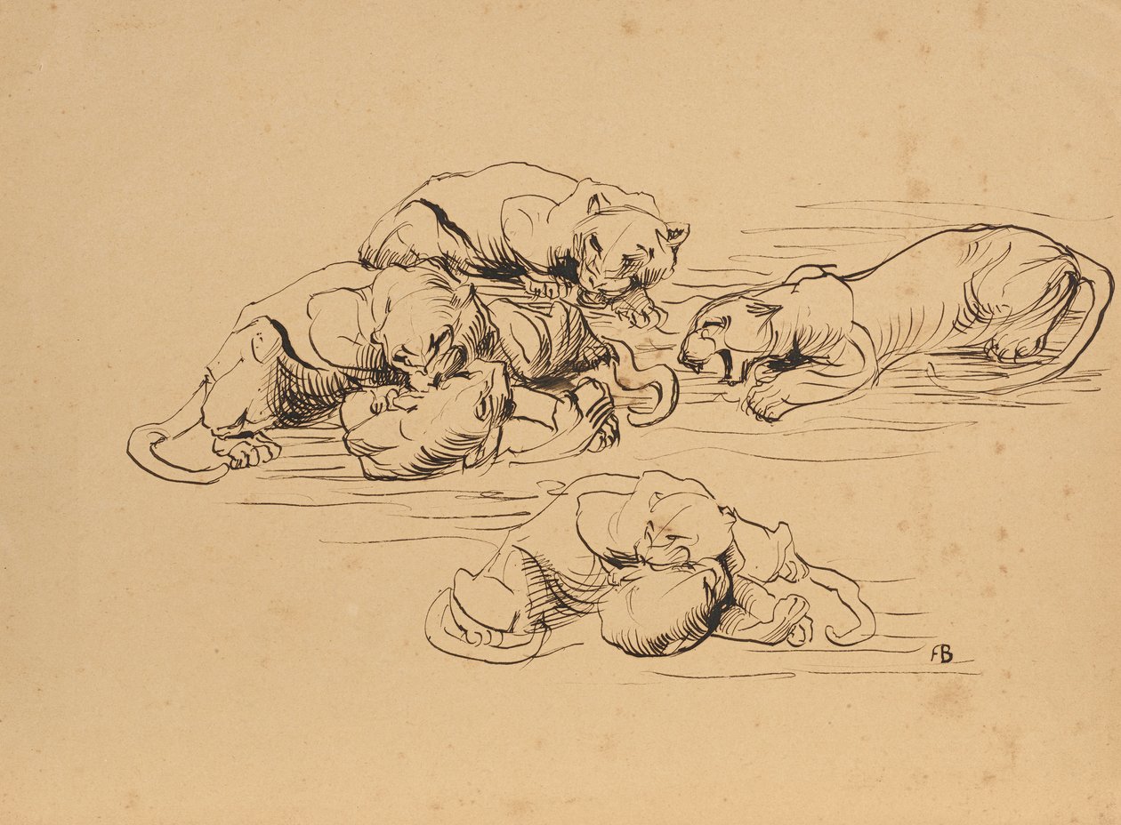 Torjuvat Sundapanthers tekijältä Franz Barwig d. Ä.