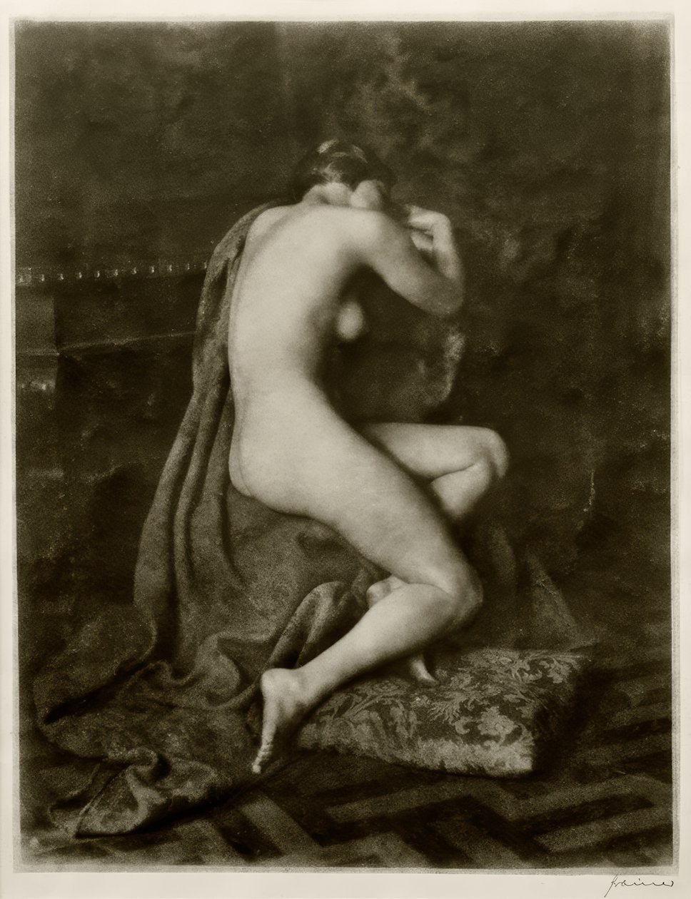Naisen alaston, n. 1925 tekijältä Franz Grainer