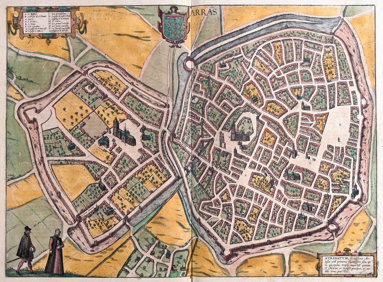 Arras - Pohjois-Ranska tekijältä Franz Hogenberg