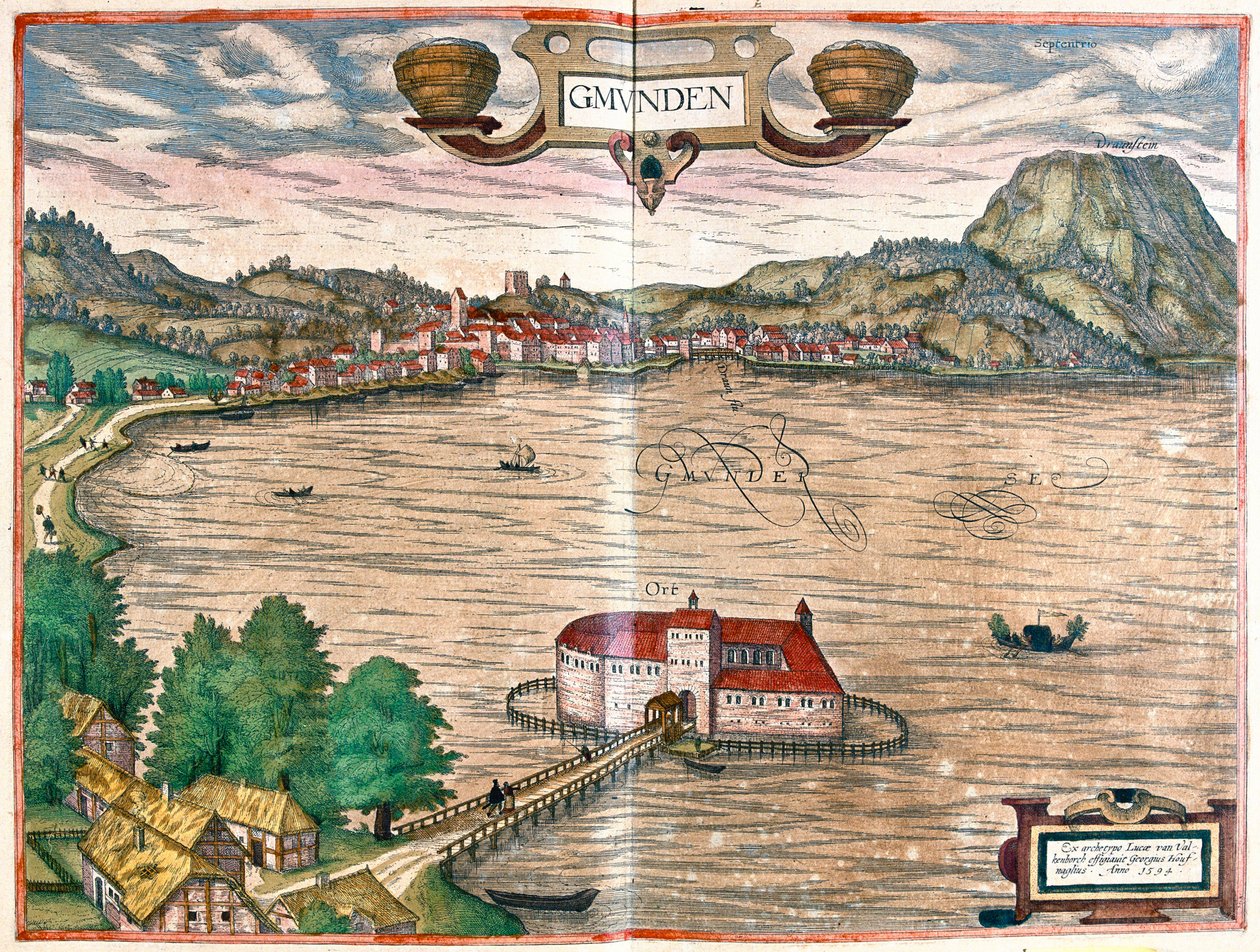 Gmunden, Itävalta tekijältä Franz Hogenberg