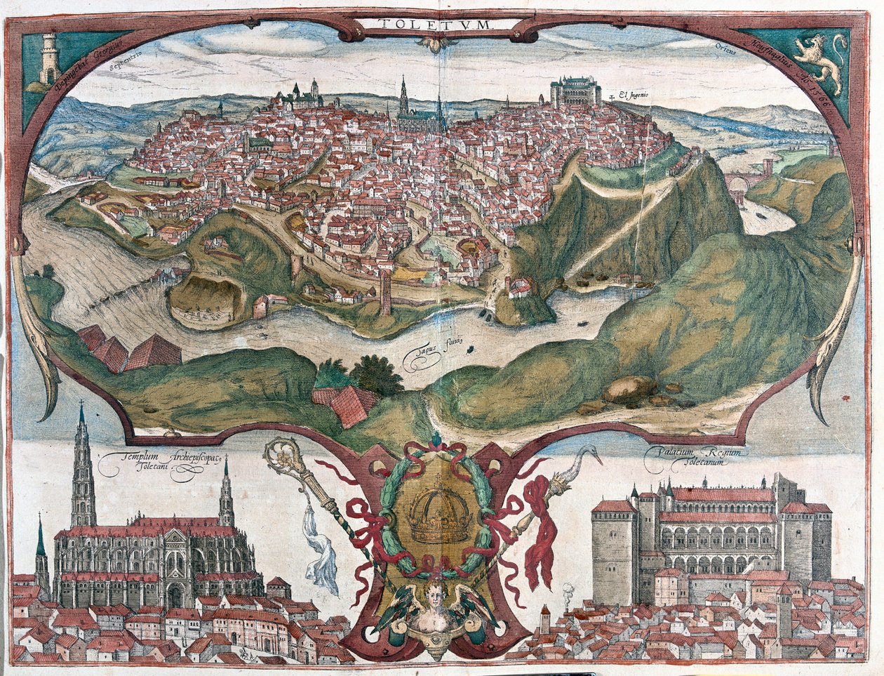 Toledo, Espanja tekijältä Franz Hogenberg