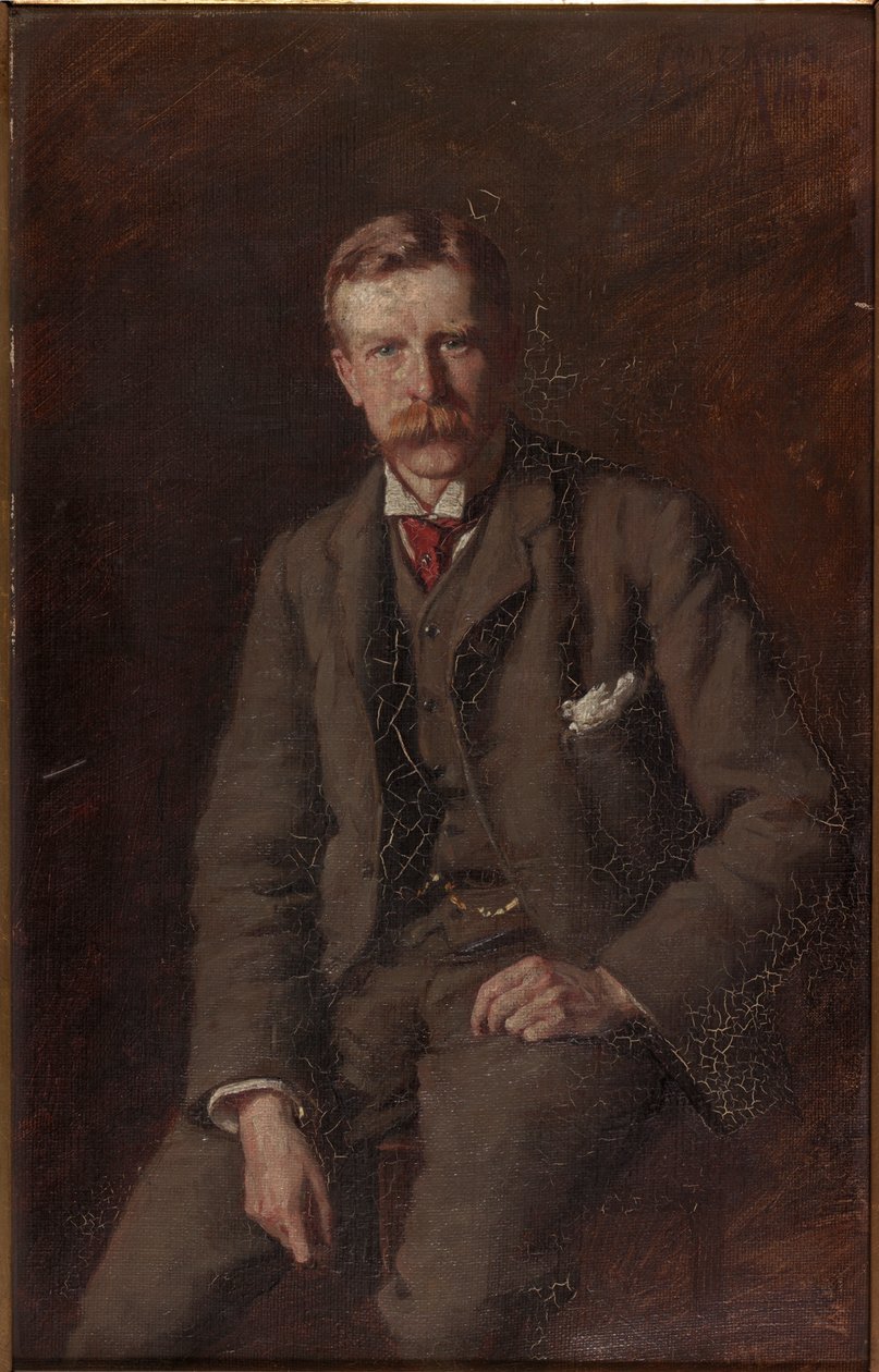 Henry Strakerin muotokuva, 1890 tekijältä Franz Kops