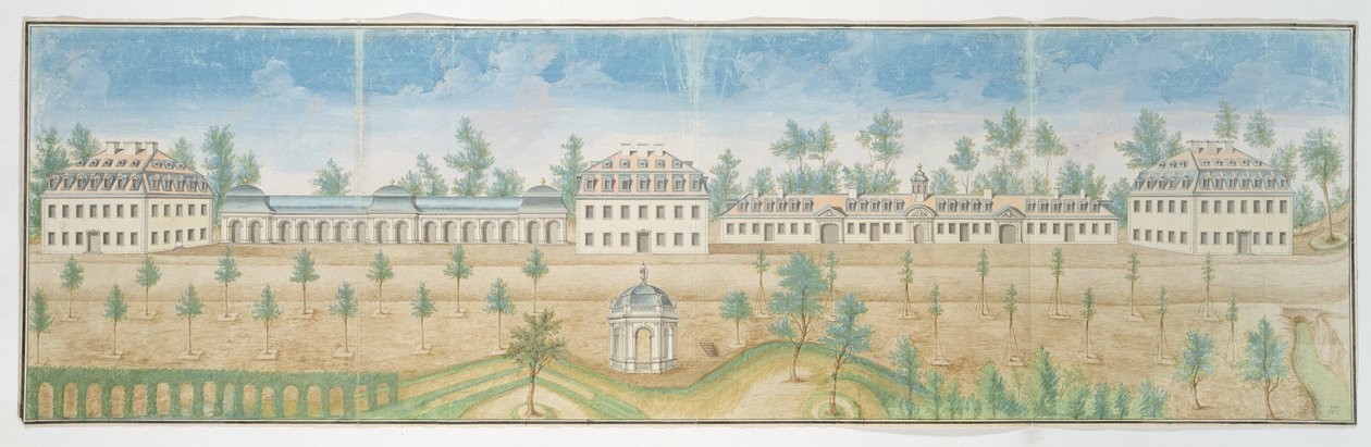 Wilhelmsbad (wc ja kynä paperille) tekijältä Franz Ludwig Cancrin