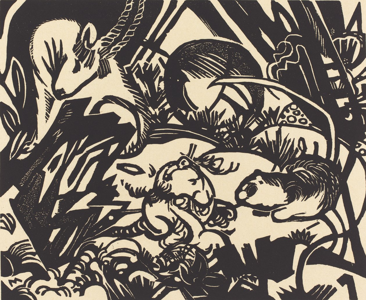Kukat tekijältä Franz Marc