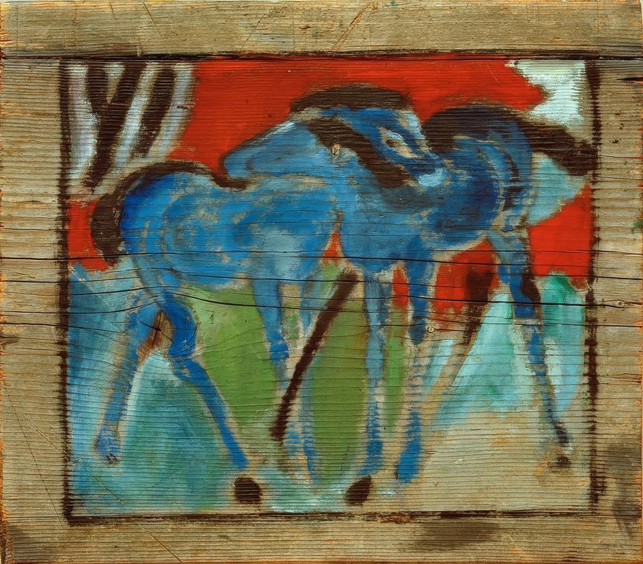 Siniset varsat tekijältä Franz Marc