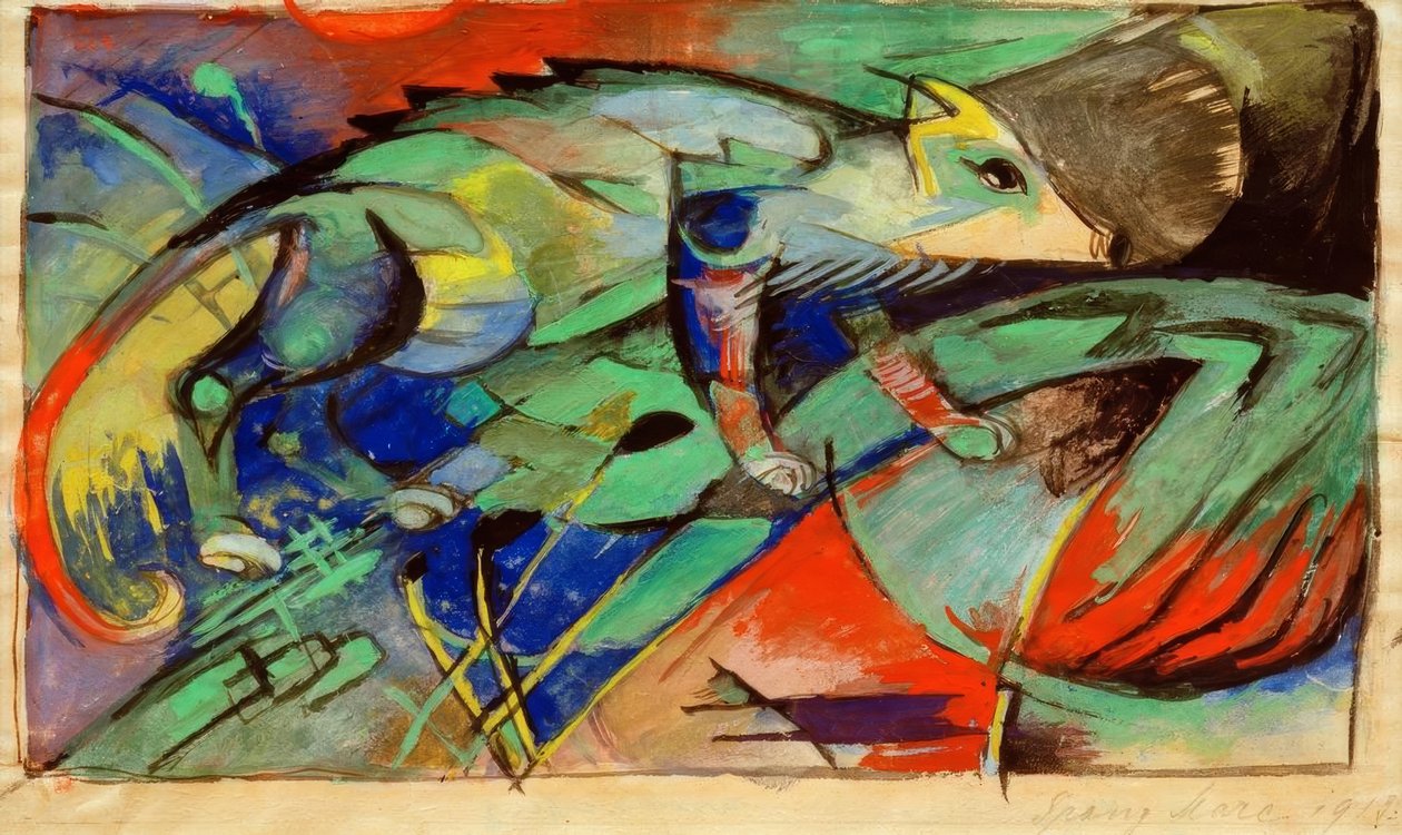 Chamäleon tekijältä Franz Marc