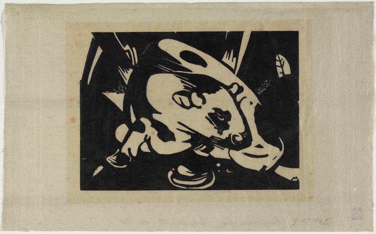 Härkä tekijältä Franz Marc