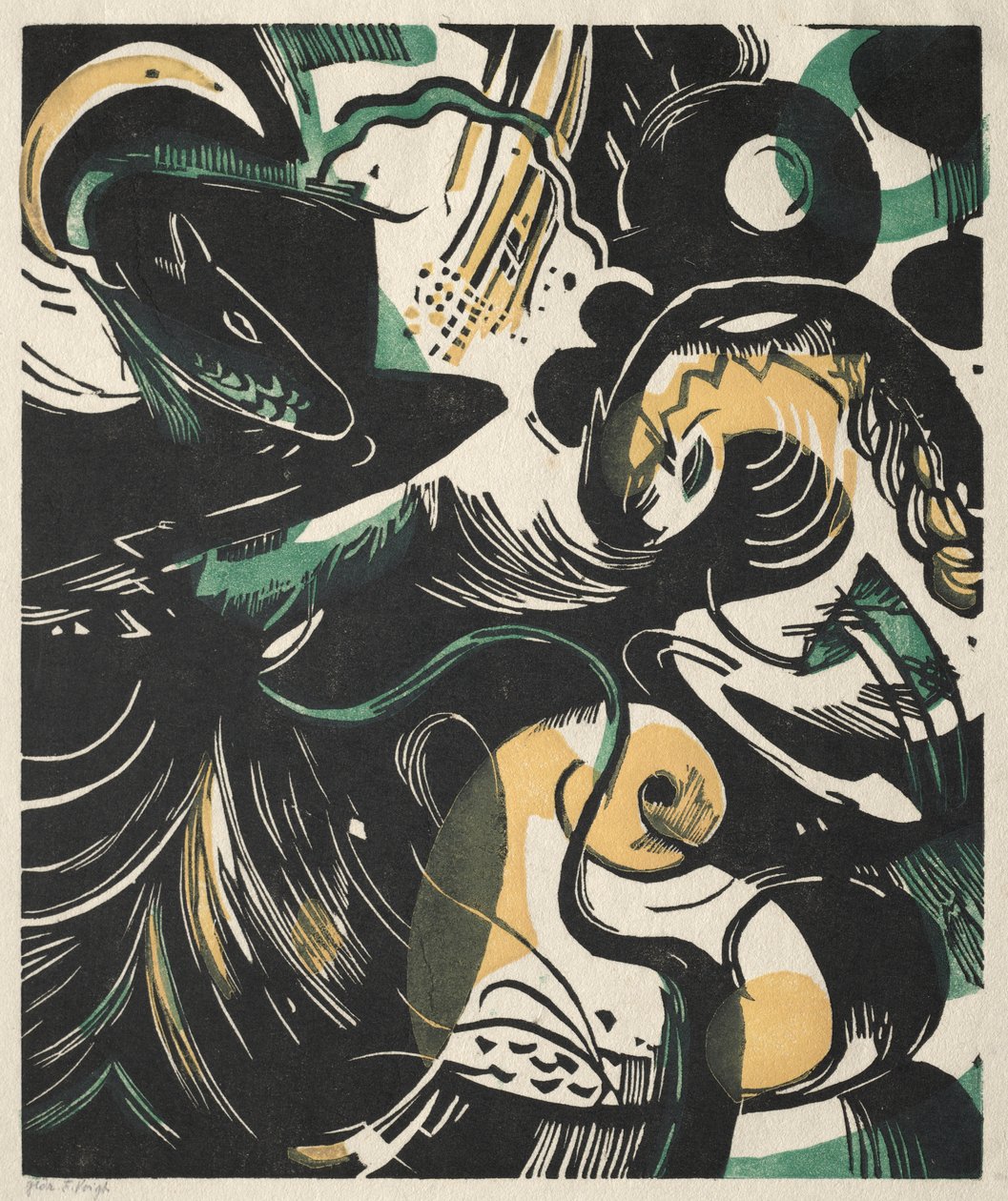 Genesis II tekijältä Franz Marc