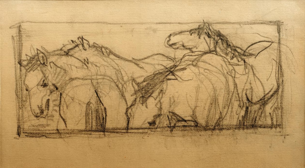 Lenggries-hevostutkimus (hevostutkimus) tekijältä Franz Marc