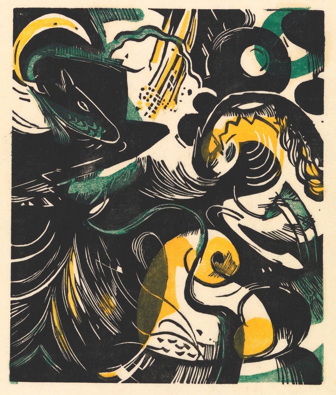 Luomistarina II tekijältä Franz Marc