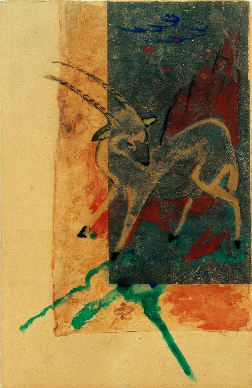 Steinbock tekijältä Franz Marc
