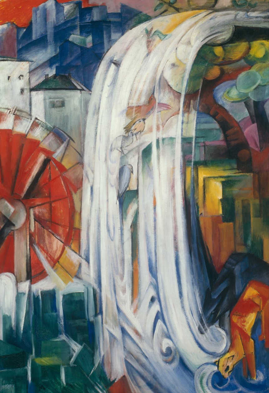 Lumottu mylly tekijältä Franz Marc