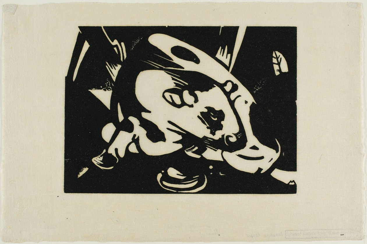 Härkä tekijältä Franz Marc