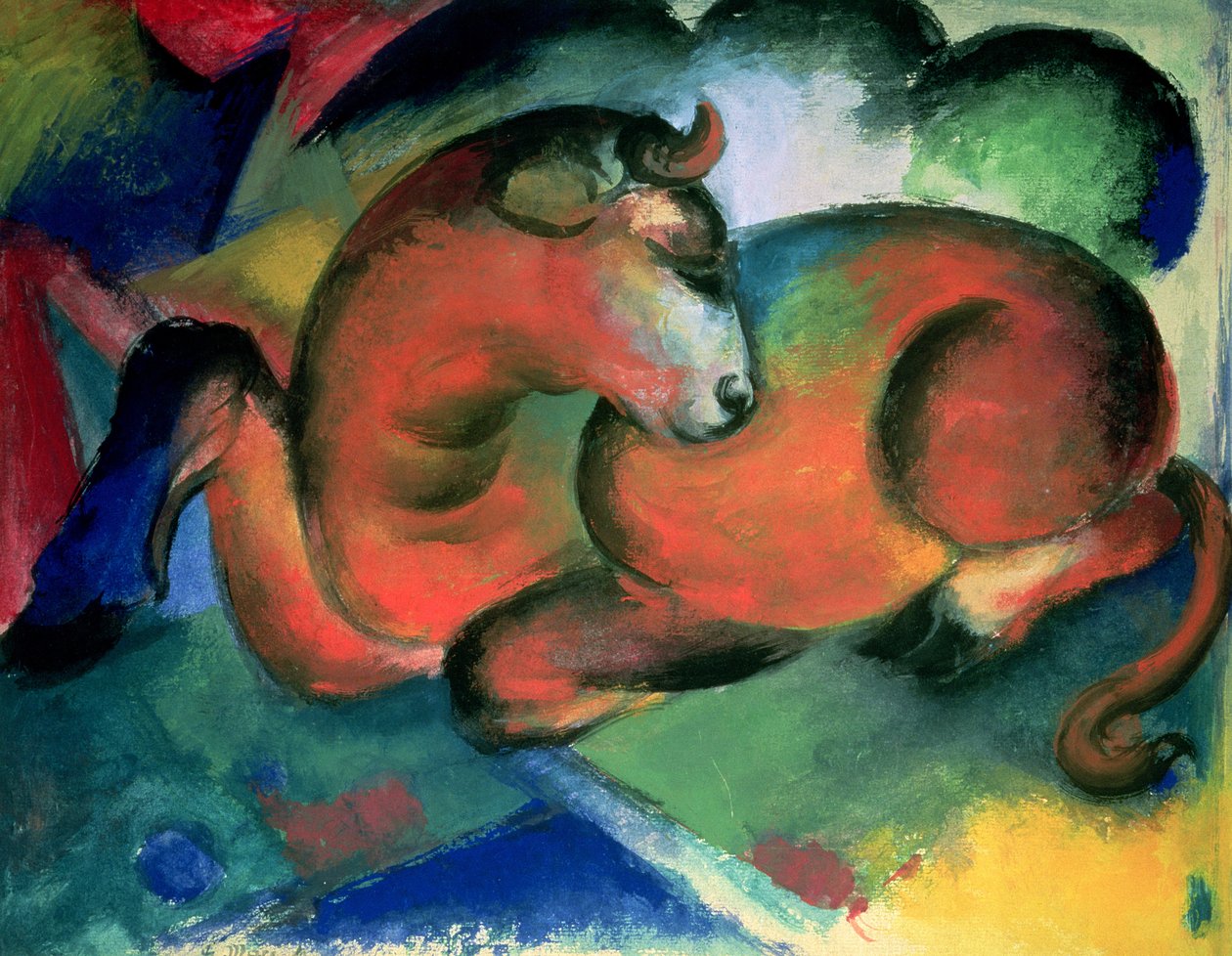 Red Bull tekijältä Franz Marc