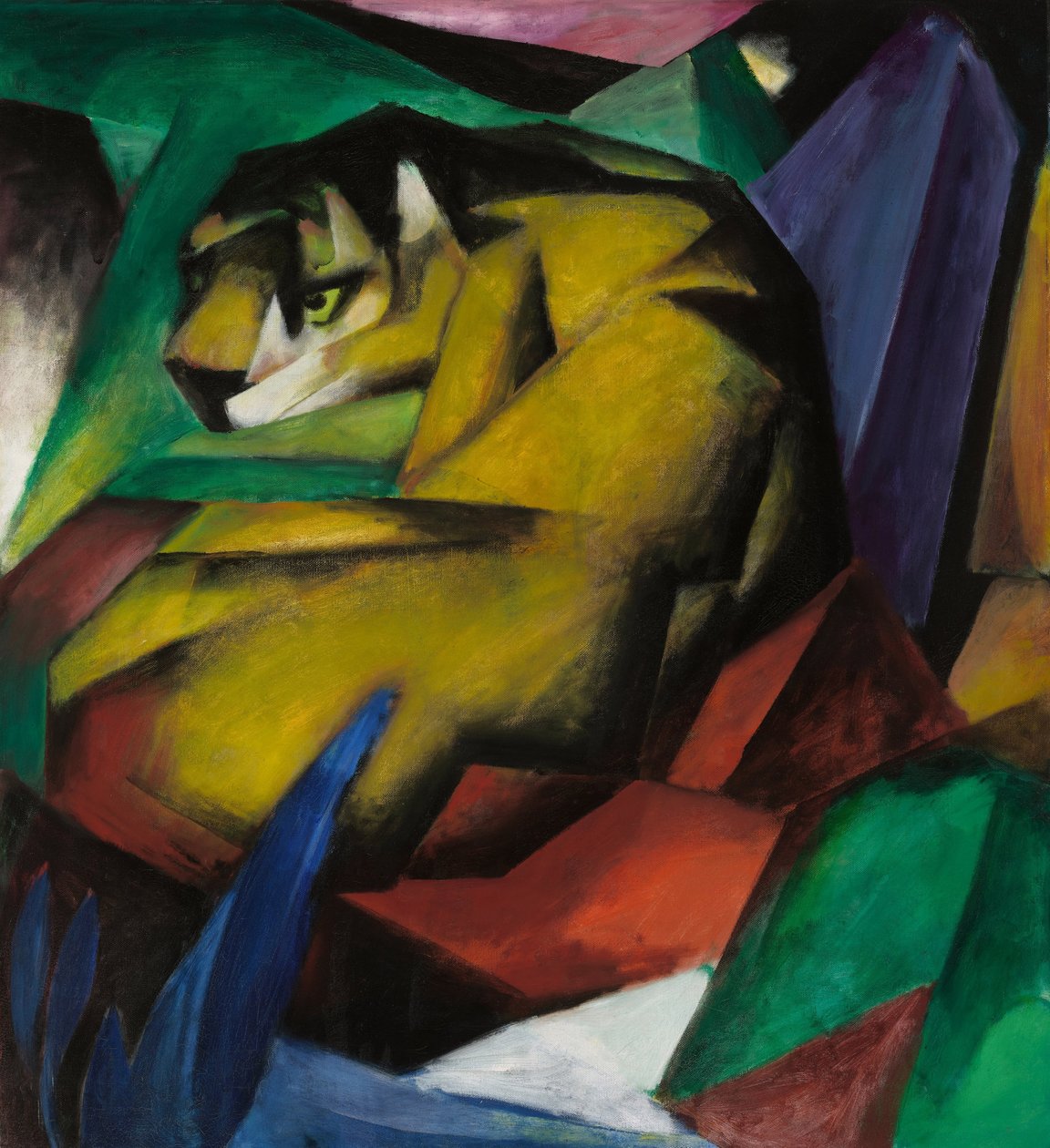 Tiikeri tekijältä Franz Marc