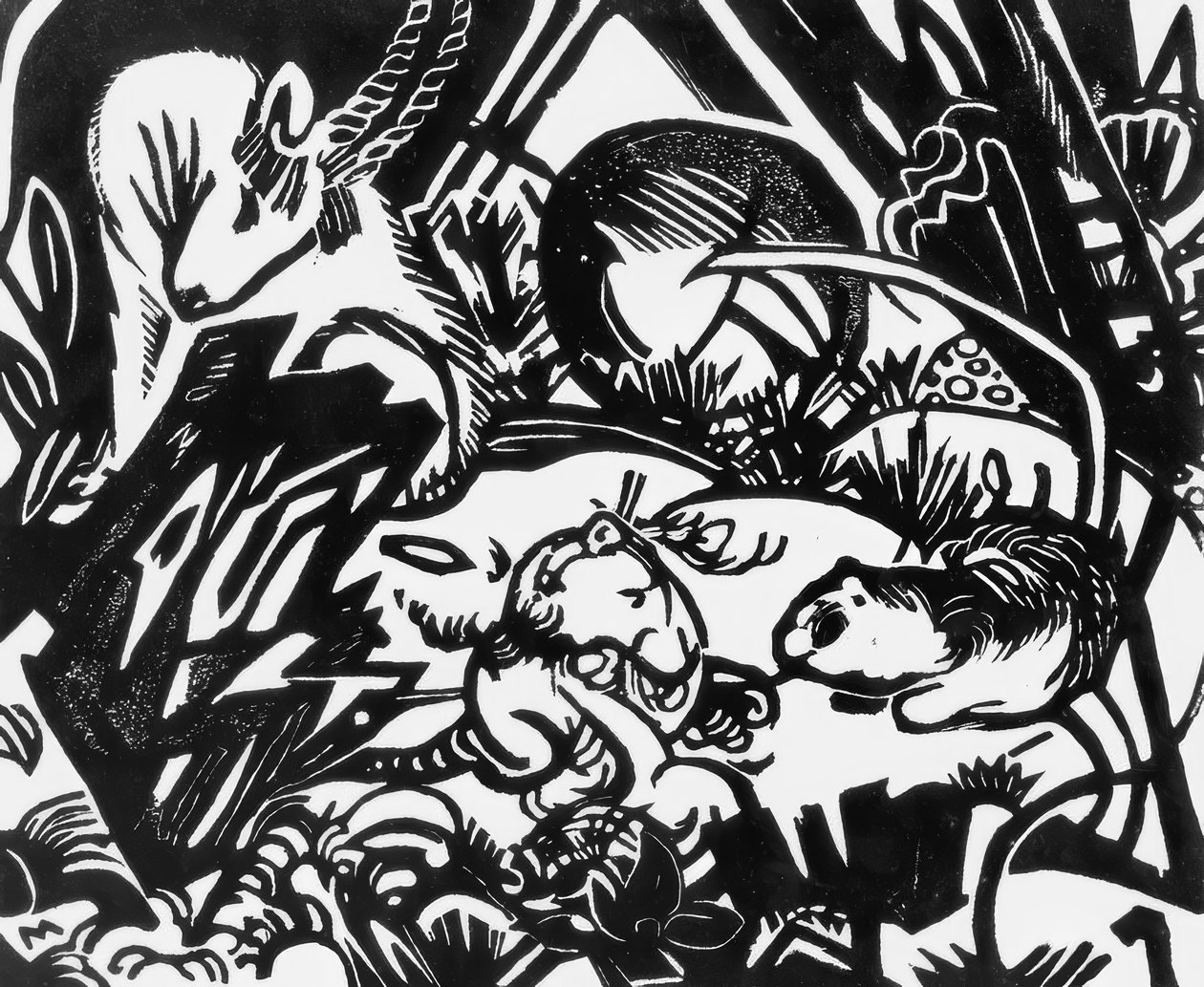 Tierlegende tekijältä Franz Marc