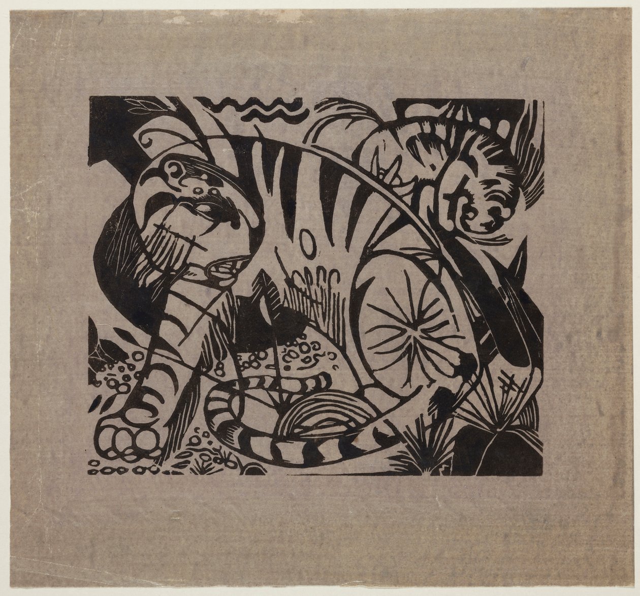 Tiikeri tekijältä Franz Marc
