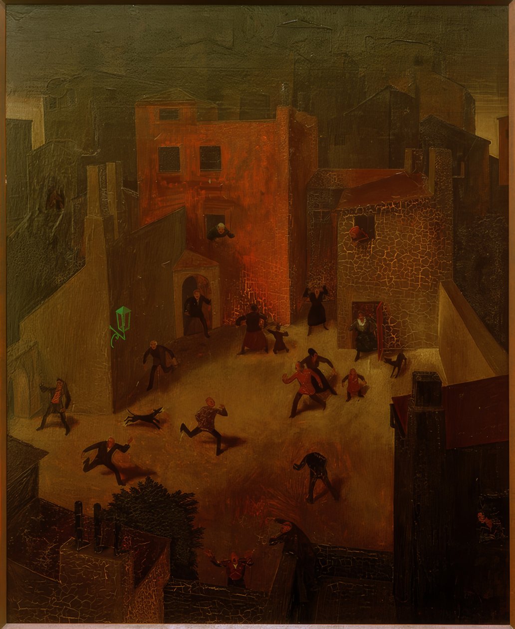 F.Sedlacek, Stadtbild tekijältä Franz Sedlacek