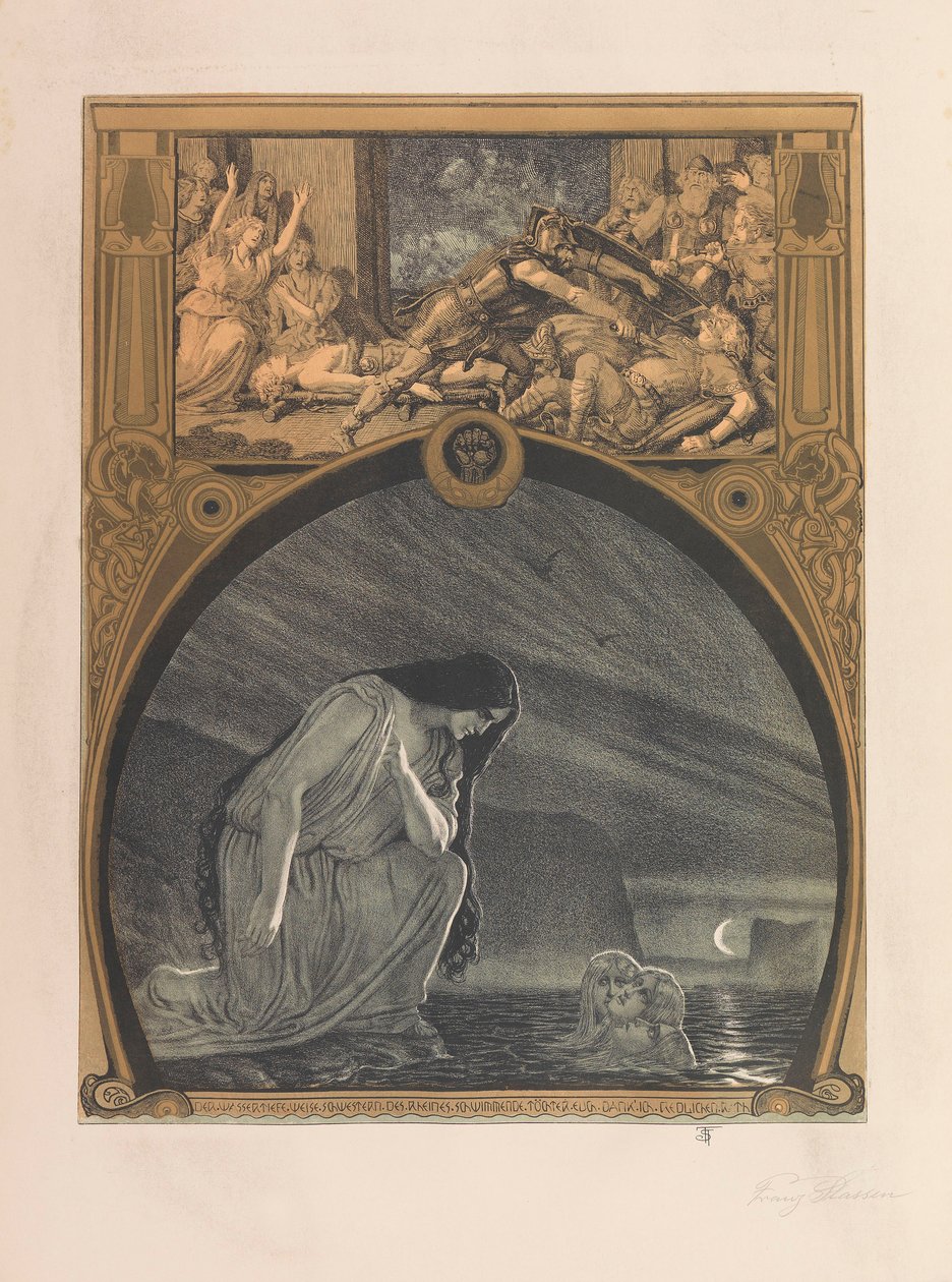 Nibelungin sormus, 1914. tekijältä Franz Stassen