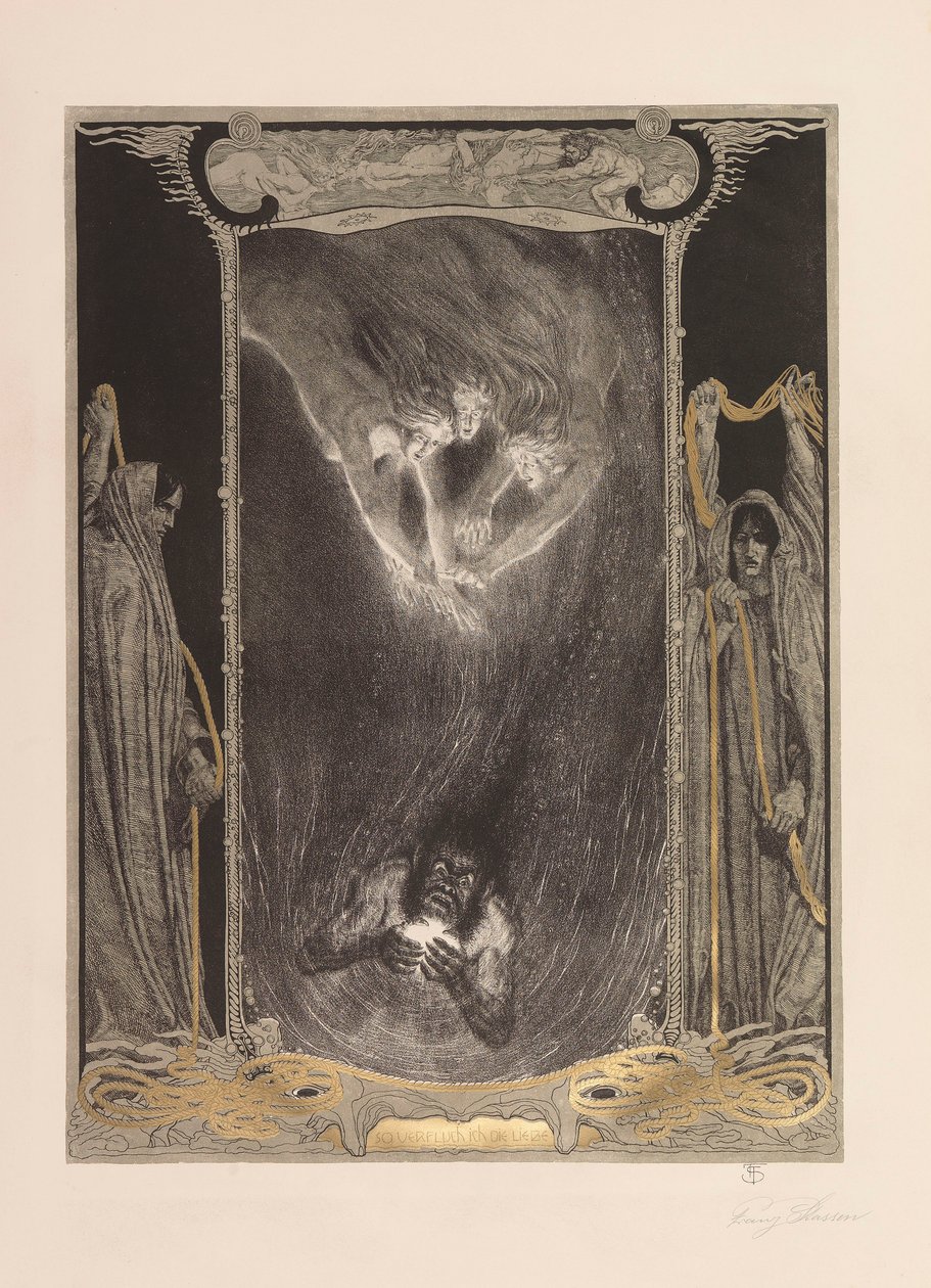 Nibelungin sormus, 1914. tekijältä Franz Stassen