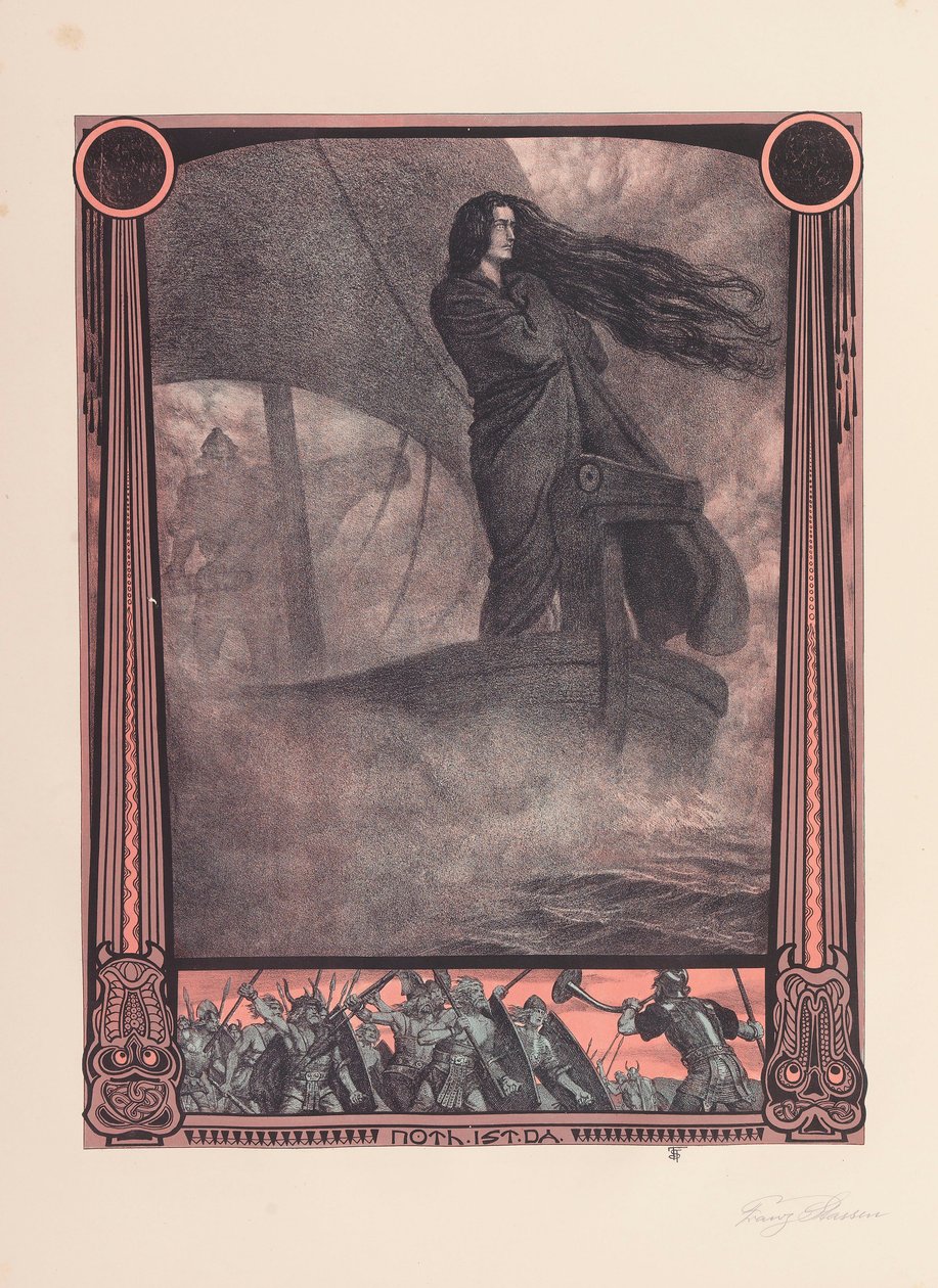 Nibelungin sormus, 1914. tekijältä Franz Stassen