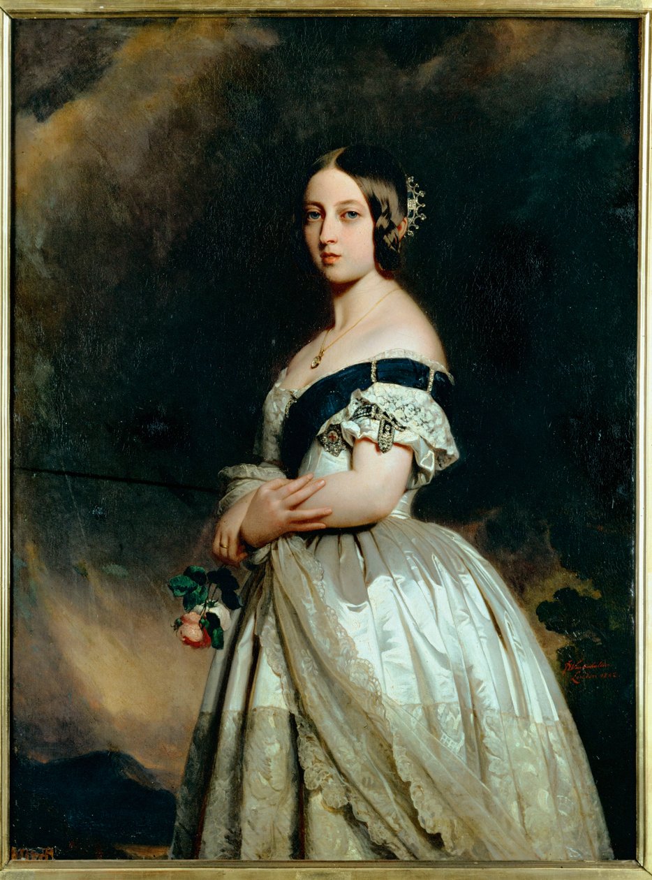 Englannin kuningatar Victoria ... tekijältä Franz Xaver Winterhalter