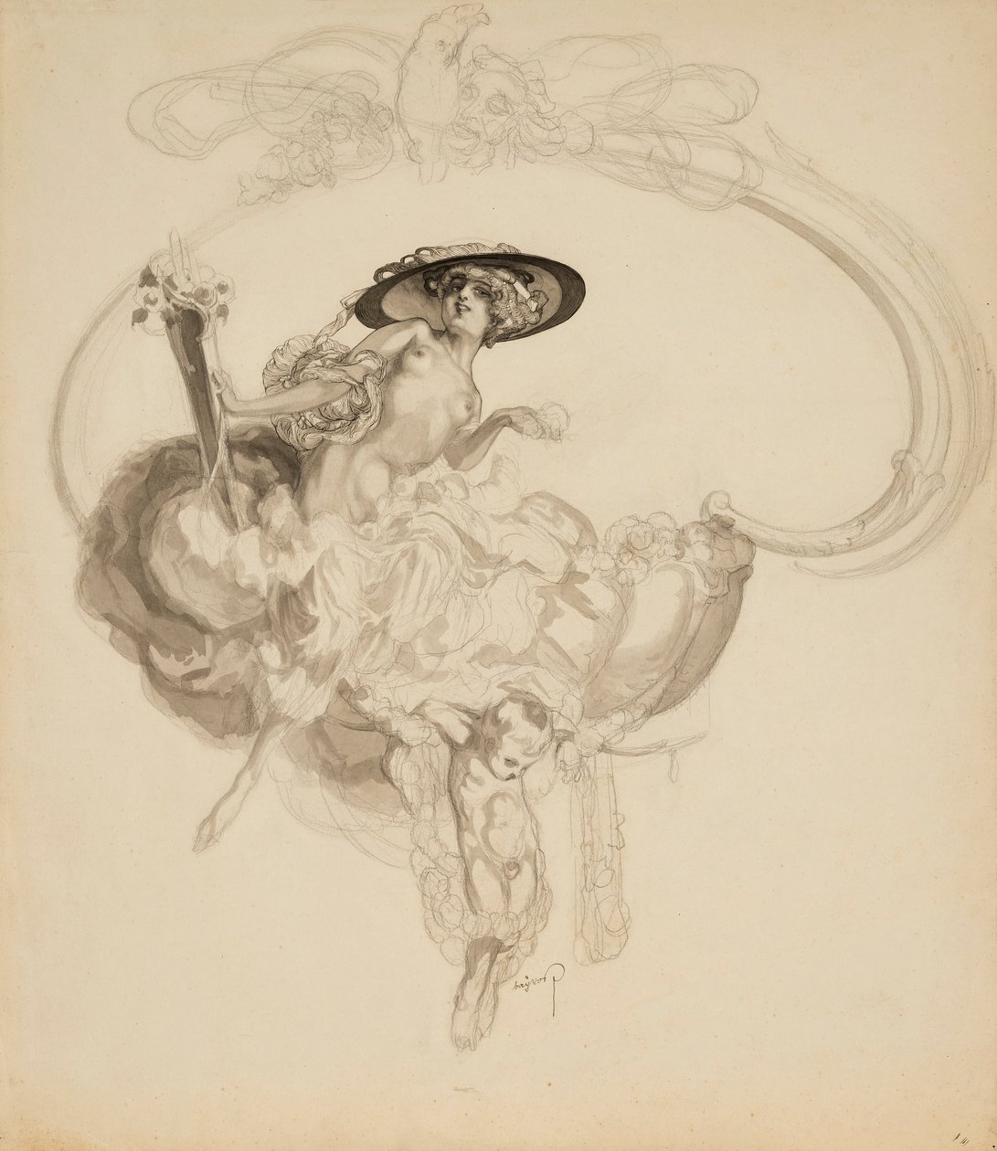 Bayros Franz von - Venus triumphans tekijältä Franz von Bayros