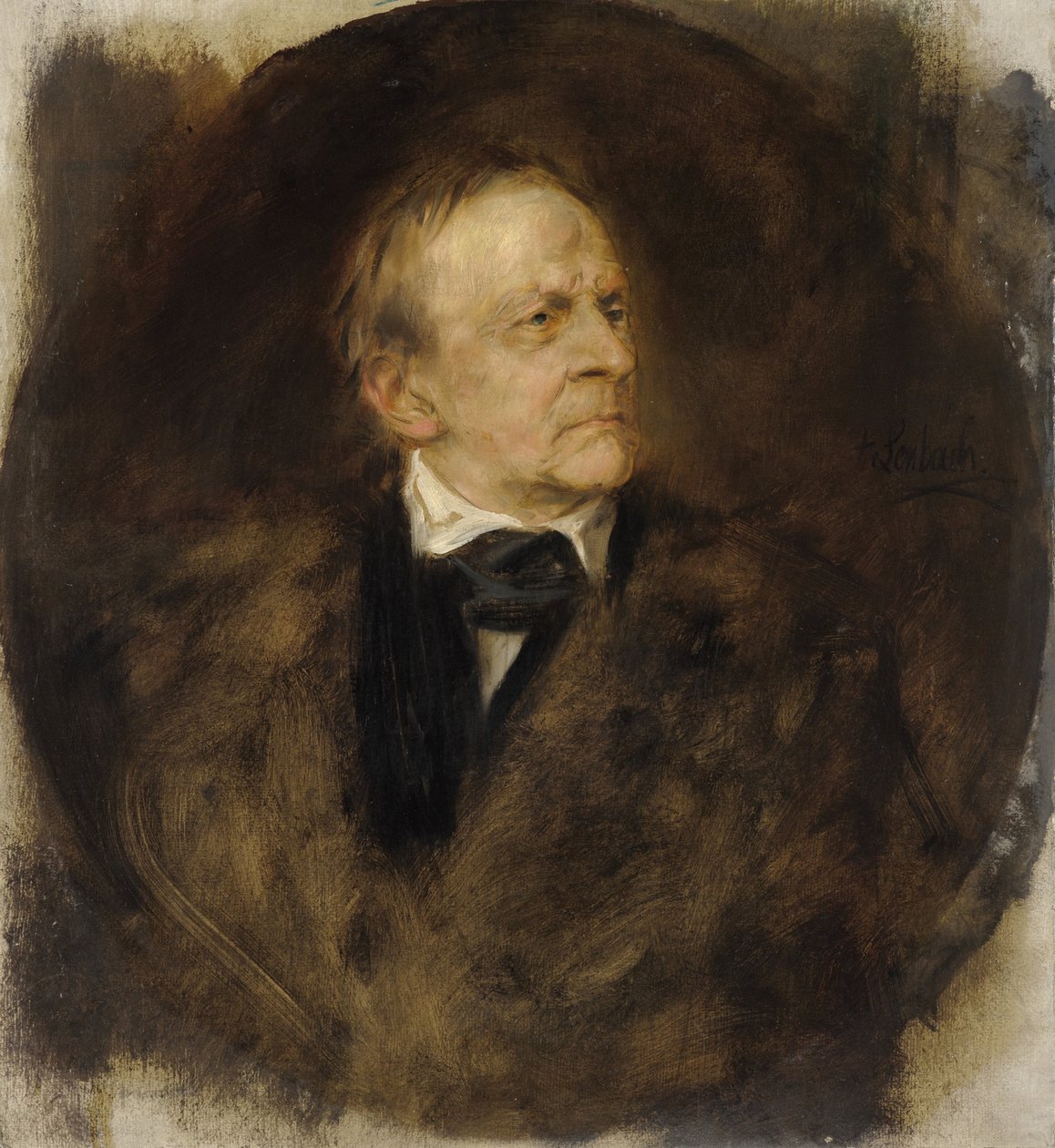 Ludwig I Baijerin kuningas tekijältä Franz von Lenbach