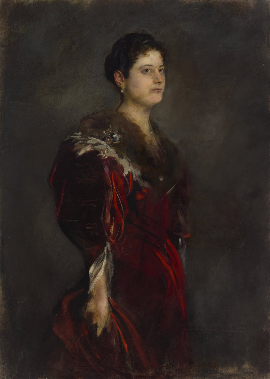 Marie Baronin Harkányi tekijältä Franz von Lenbach