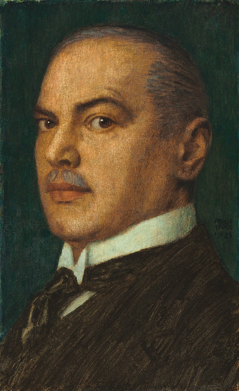 Omakuva, 1923 tekijältä Franz von Stuck