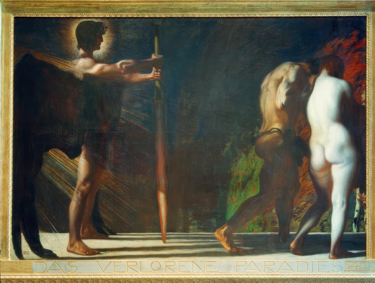 Kadotettu paratiisi tekijältä Franz von Stuck