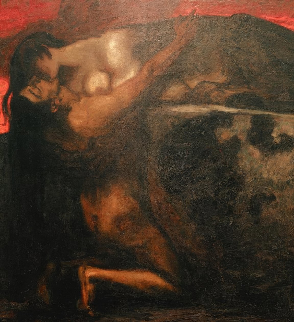 Sfinksin suudelma tekijältä Franz von Stuck