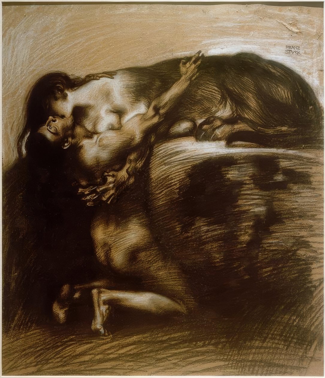 Der Kuss der Sphinx tekijältä Franz von Stuck