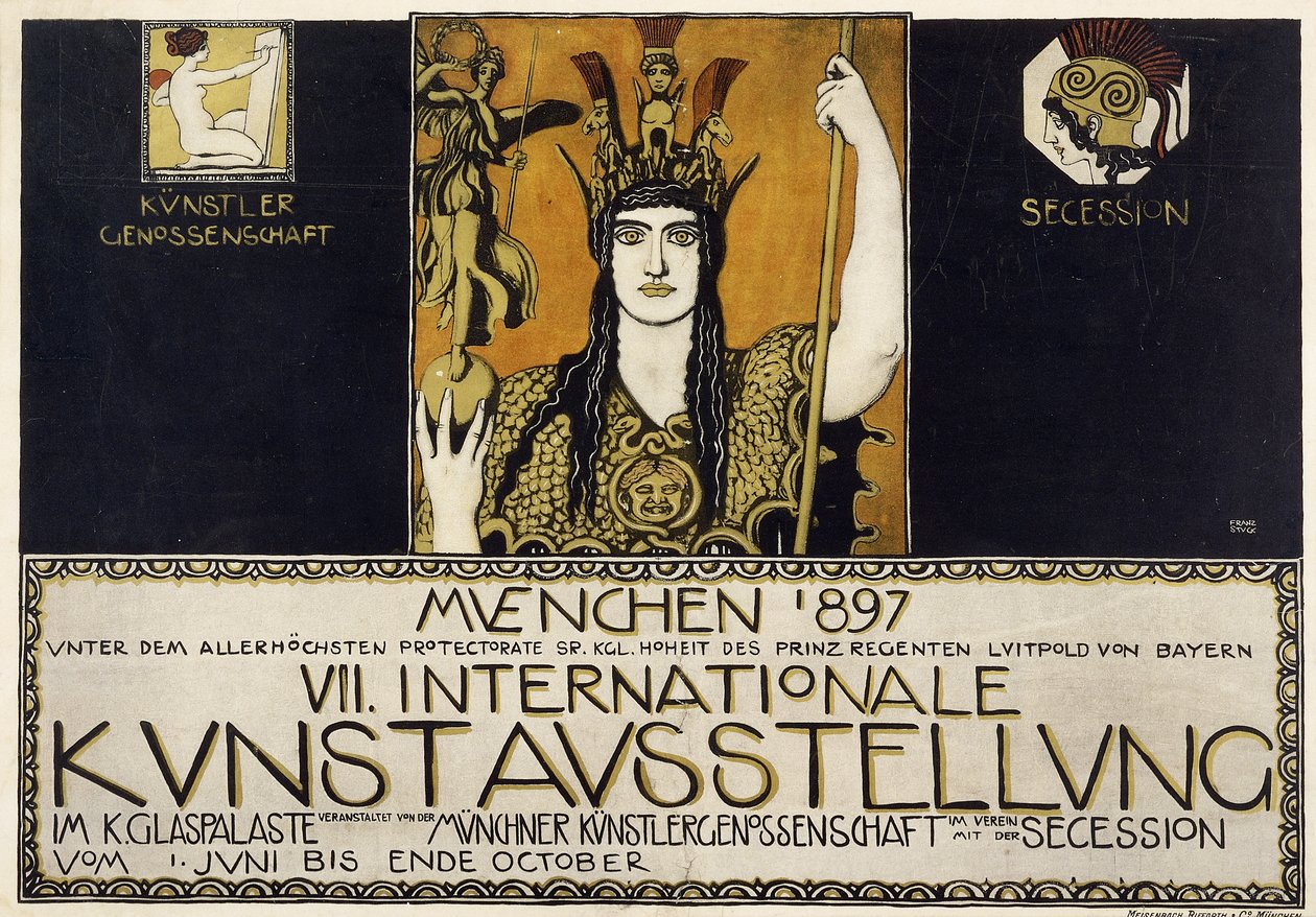 München 1897, VII kansainvälinen taidenäyttely, 1897 tekijältä Franz von Stuck