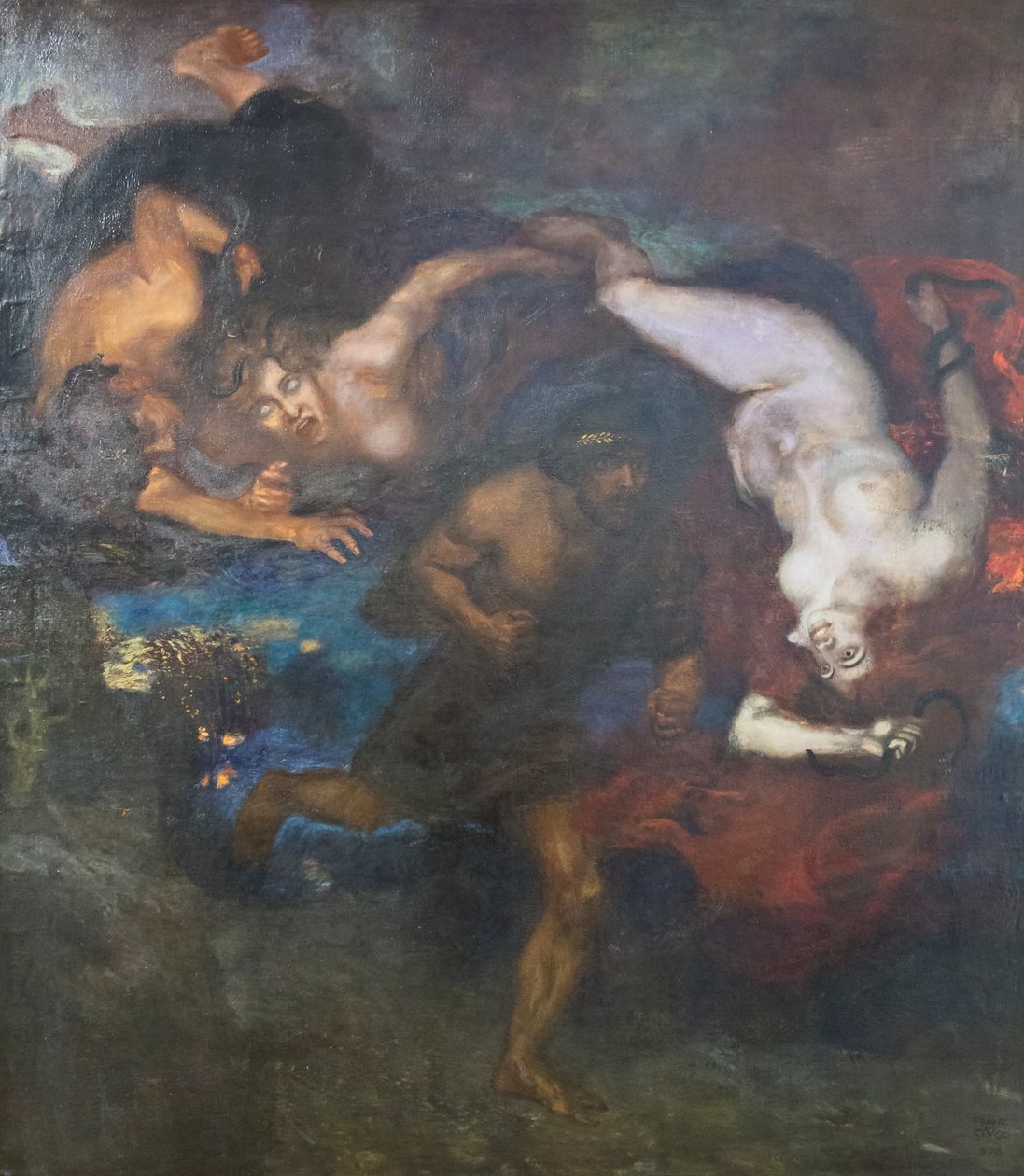 Orestes ja Eronyes tekijältä Franz von Stuck