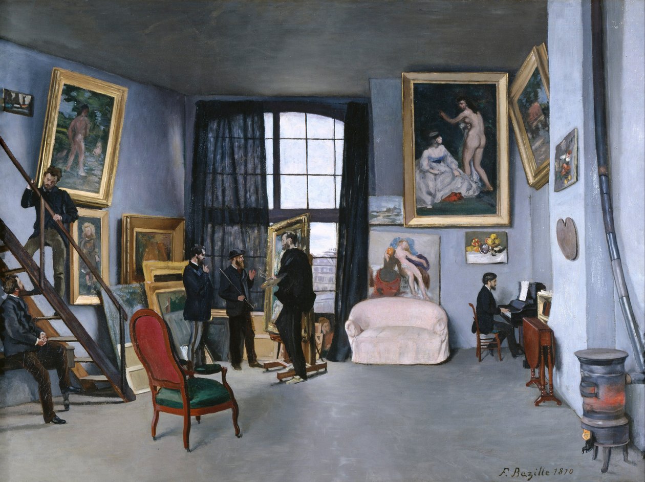 Bazilles Studio tekijältä Jean Frederic Bazille