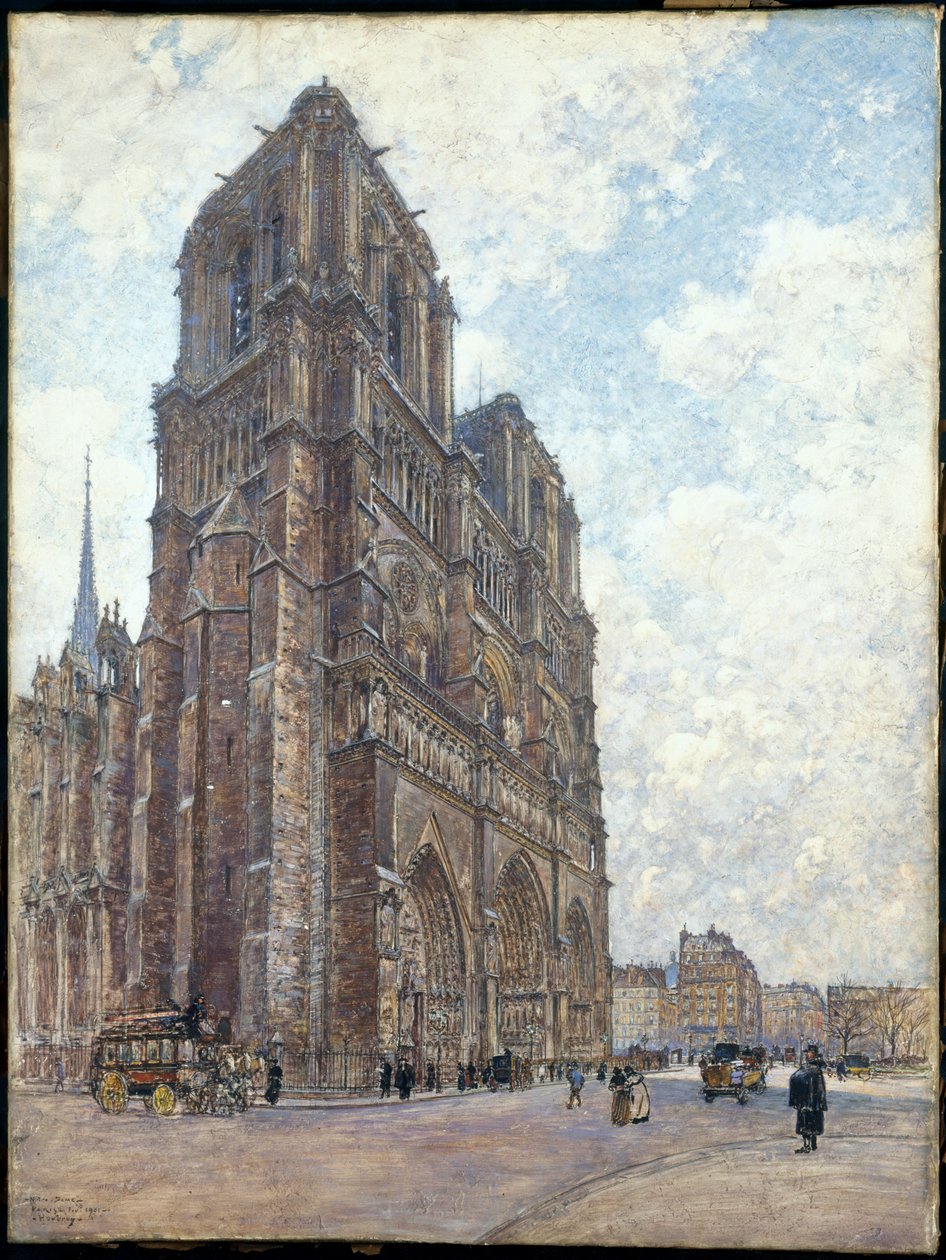 Ranska: Notre-Dame de Paris tekijältä Frederic Anatole Houbron