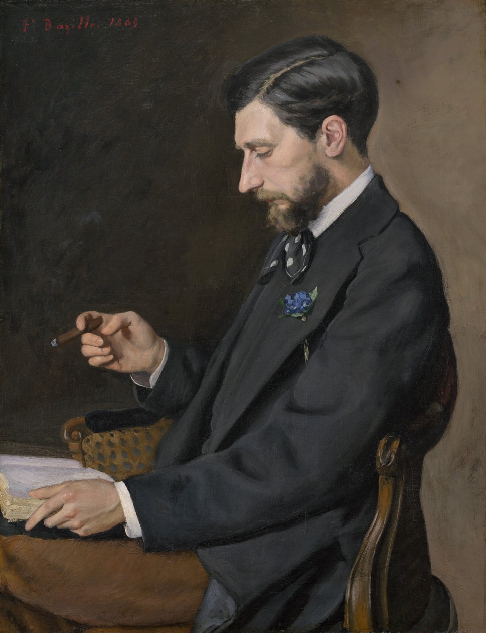 Edmond Master, 1869. tekijältä Frédéric Bazille