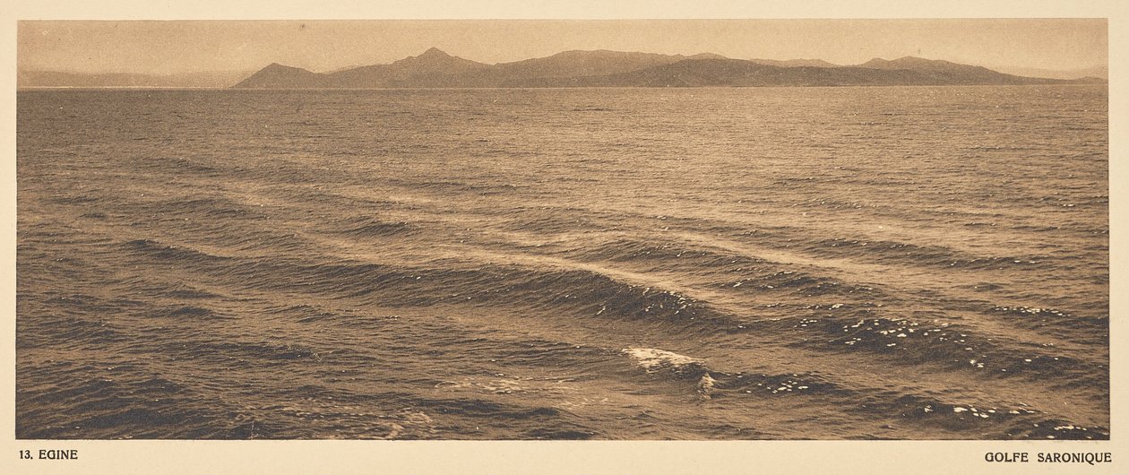 Aegina. Saroninlahti tekijältä Frédéric Boissonnas
